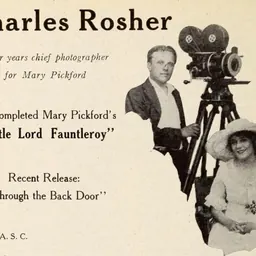 Portrait of Charles Rosher