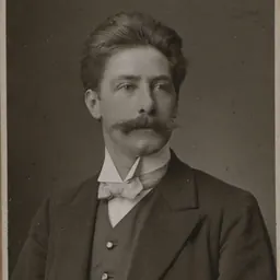 Portrait of Walter Courvoisier