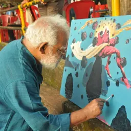 Portrait of N.K.P. Muthukoya