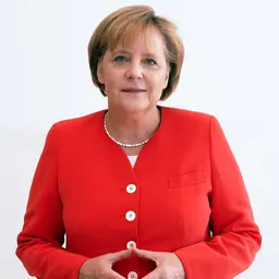 Portrait of Angela Merkel