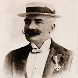 Portrait of Emilio Salgari