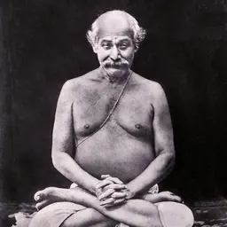 Portrait of Shyama Charan Lahiri