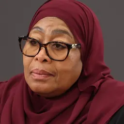 Portrait of Samia Suluhu Hassan