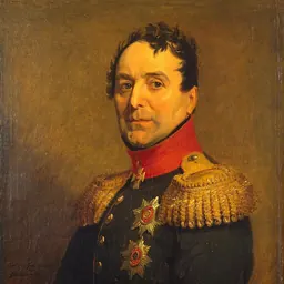 Portrait of Pyotr Aleksandrovich Tolstoy