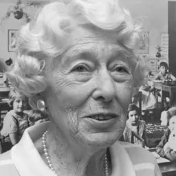 Portrait of Elfriede Geiringer