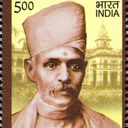 Portrait of Madan Mohan Malaviya