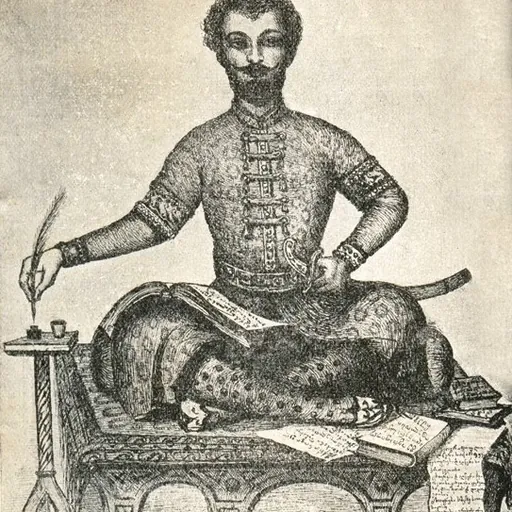 Portrait of Vakhushti of Kartli