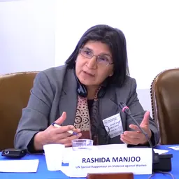 Portrait of Rashida Manjoo