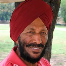 Portrait of Milkha Singh