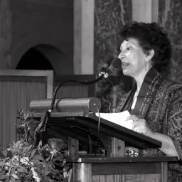 Portrait of Fatema Mernissi