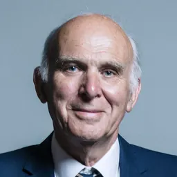 Portrait of Vince Cable