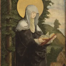 Portrait of Saint Walpurga