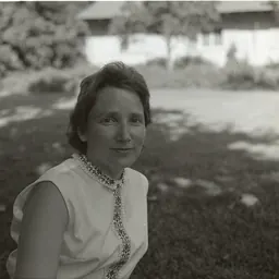 Portrait of Hephzibah Menuhin