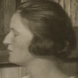 Portrait of Friedl Holzer-Kjellberg