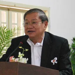 Portrait of Khieu Kanharith