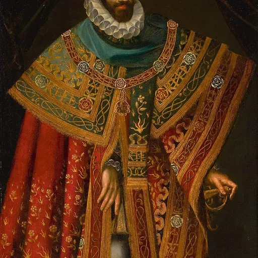 Portrait of Emanuele Filiberto I, Duke of Savoy