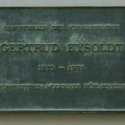 Portrait of Gertrud Eysoldt