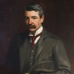 Portrait of Michael Roger Oldfield Thomas