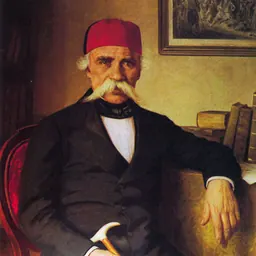 Portrait of Vuk Karadžić