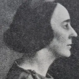 Portrait of Greta Fahlcrantz