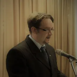 Portrait of Dusán Mukics