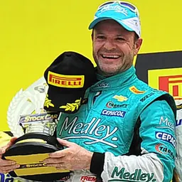 Portrait of Rubens Barrichello