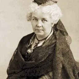 Portrait of Elizabeth Cady Stanton
