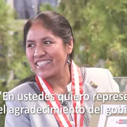Portrait of Nilda Callañaupa Alvarez