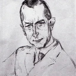 Portrait of Hans Lohmeyer