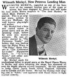 Portrait of Wilmuth Merkyl