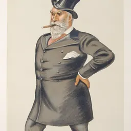Portrait of Charles Lindsay