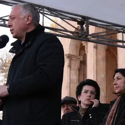 Portrait of David Gamkrelidze