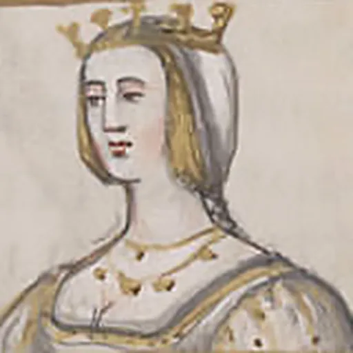 Portrait of Eleanor of Castile, Queen of Navarre