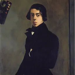 Portrait of Théodore Chassériau