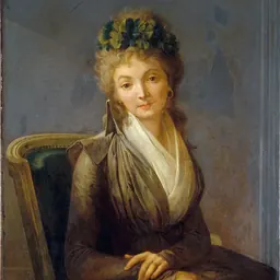 Portrait of Lucile Desmoulins