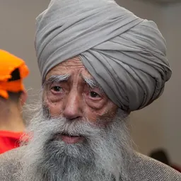 Portrait of Fauja Singh
