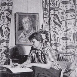Portrait of Trude Waehner