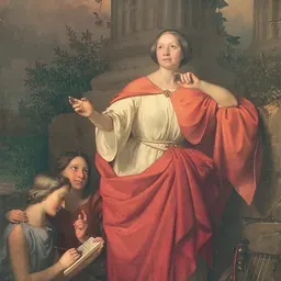 Portrait of Diotima of Mantinea