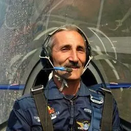 Portrait of Péter Besenyei