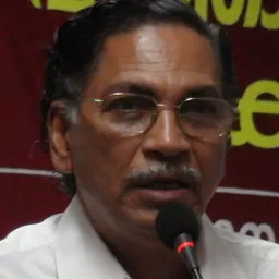 Portrait of V. Madhusoodhanan Nair