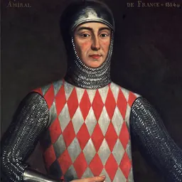 Portrait of Rainier I of Monaco, Lord of Cagnes