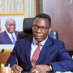 Portrait of Justice Ofori