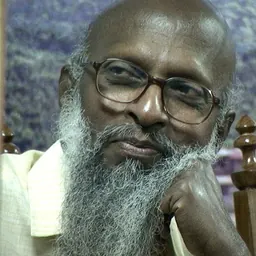 Portrait of V S Vijayan