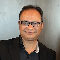 Portrait of Shubu Mukherjee
