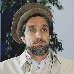 Portrait of Ahmad Shah Massoud