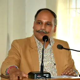 Portrait of Kanwar Dinesh Singh