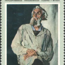 Portrait of Sergey Timofeyevich Konyonkov