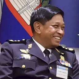 Portrait of Tin Aung San