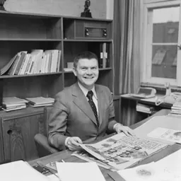 Portrait of Bjartmar Gjerde