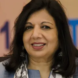 Portrait of Kiran Mazumdar-Shaw